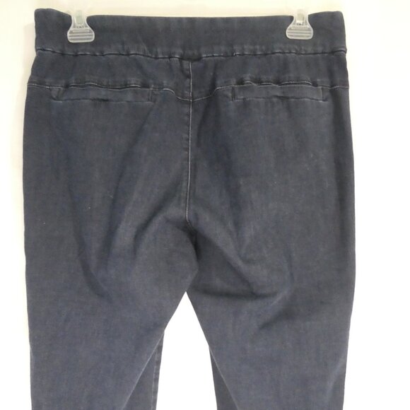 LEE - Style Wrap | size 14 medium | Blue Denim - Jean Capri Pants - Picture 13 of 16